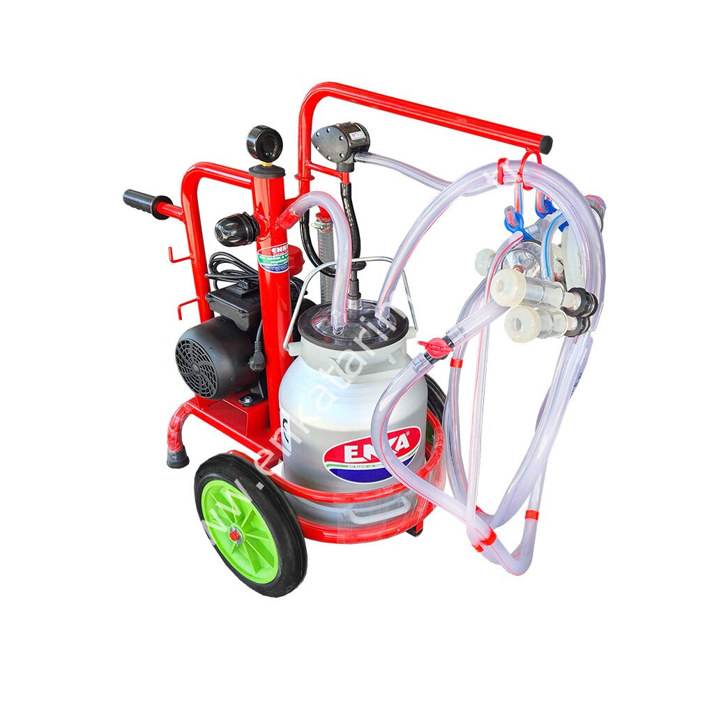 SÜT SAĞIM MAKİNASI TEKLİ ALÜMİNYUM 20 LT KURU TİP